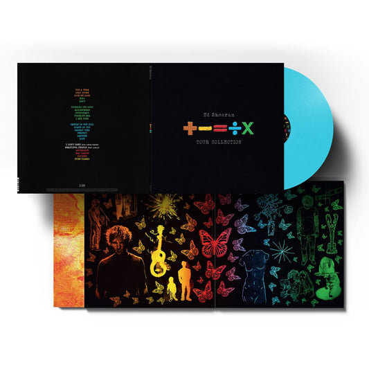 Ed Sheeran +-=÷× (TOUR COLLECTION) 2LP Bright Blue Vinyl