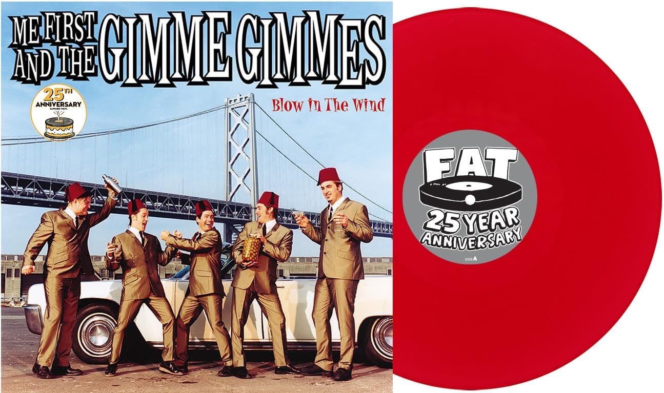 Me First and the Gimme Gimmes - Blow In The Wind - Apple Red Vinyl