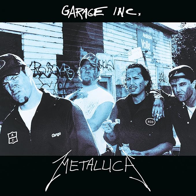 Metallica - Garage Inc - Fade To Blue 3LP Coloured Vinyl