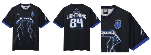 Metallica - Ride The Lightning Football Shirt (Large)