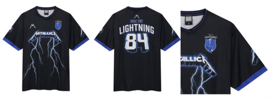 Metallica - Ride The Lightning Football Shirt (Large)