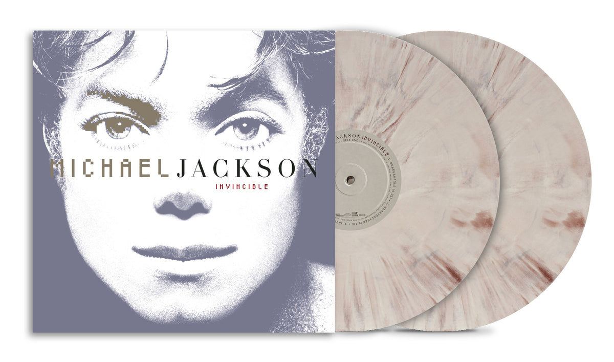 Michael Jackson - Invincible - 2LP Stone Grey marble vinyl [NAD2026]