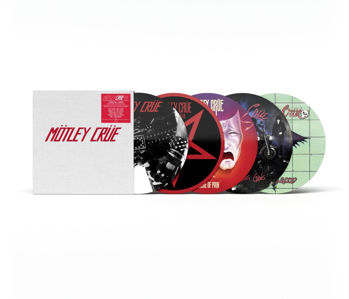 Motley Crue - Crucial Crue (45th Anniversary CD Box Set) - 5CD
