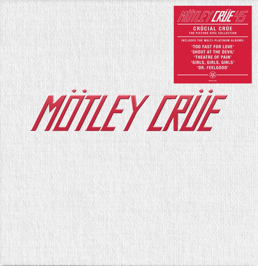 Motley Crue - Crucial Crue (45th Anniversary LP Box Set) - 5LP Picture Disc Vinyl
