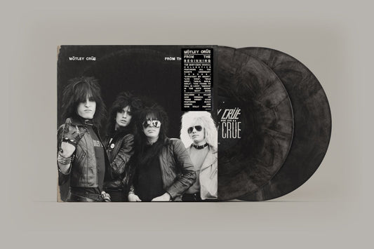 Motley Crue - From the Beginning - 2LP Marble Black Colour Vinyl