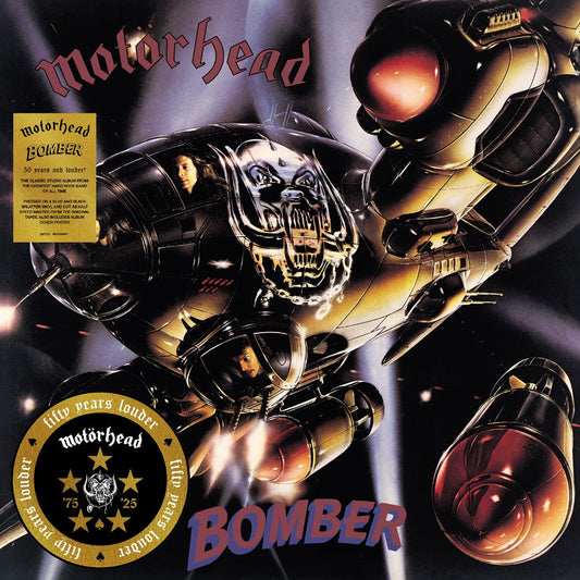 Motorhead - Bomber - 50th Anniversary, Half Speed Mastered Coloured Vinyl