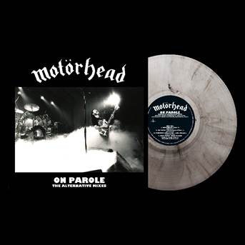 Motorhead - On Parole The Alternative Mixes - 140g Black & Clear Smokey Marble Vinyl