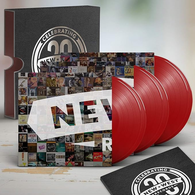 Various - New West Records 20th Anniversary - Red Vinyl Boxset