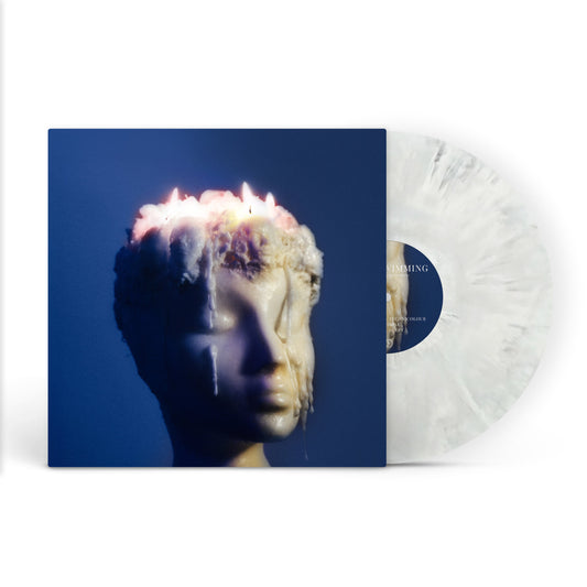 Night Swimming - Melting, Sometimes Bleeding - White Marble 12" Vinyl