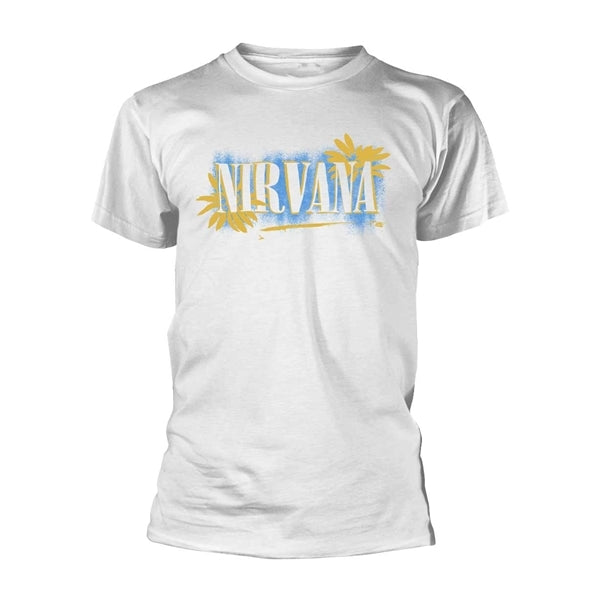 Nirvana - All Apologies - White T-Shirt (Large)