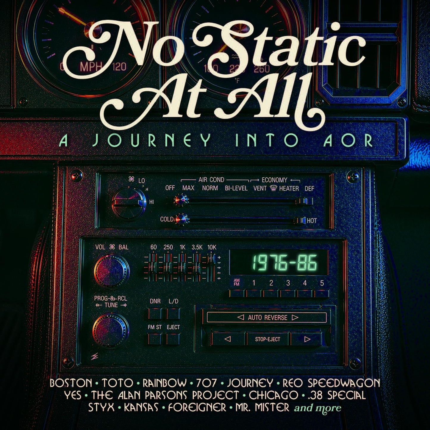 VARIOUS ARTISTS - NO STATIC AT ALL  (A JOURNEY INTO AOR 1976-1986) 3CD EDITION