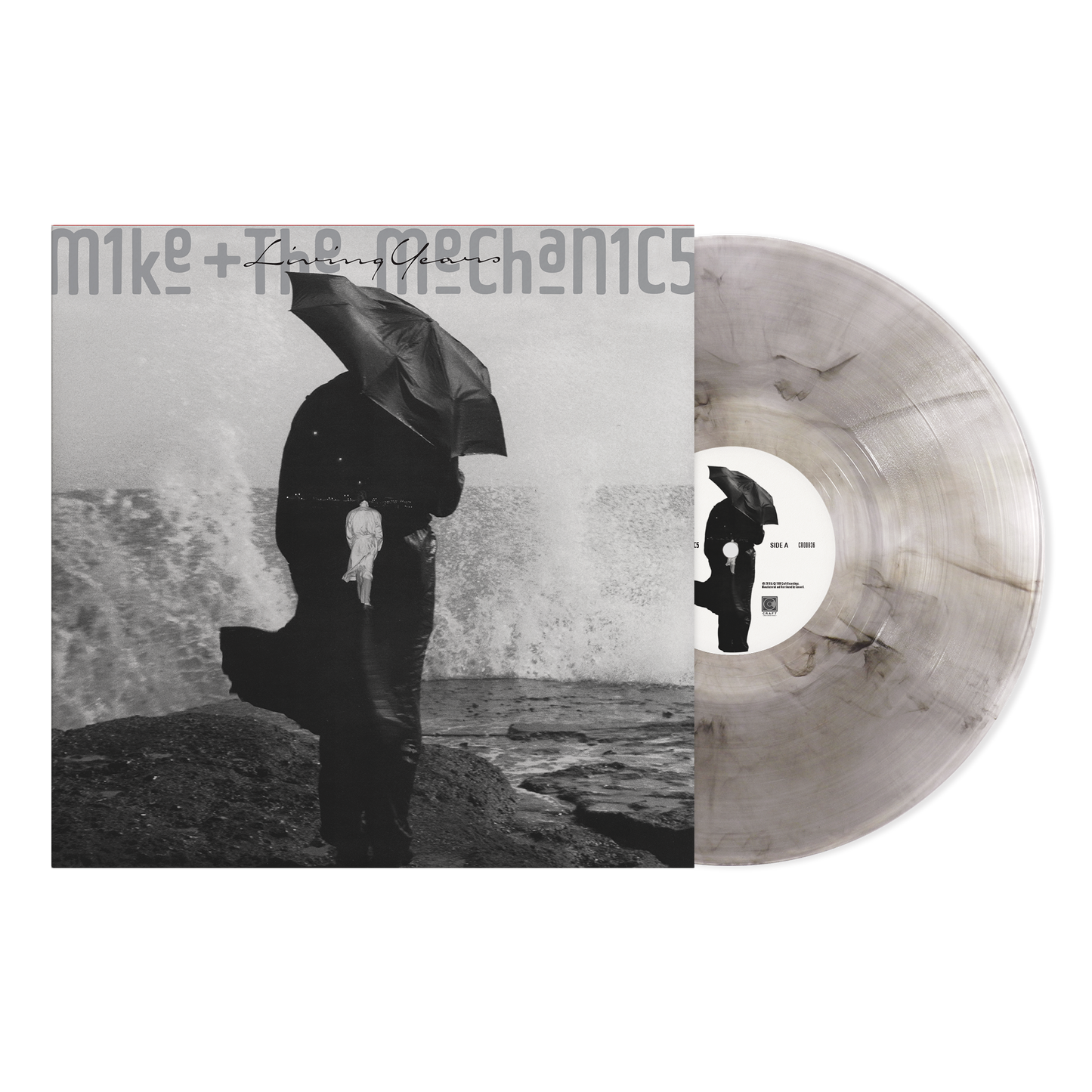 Mike & the Mechanics - The Living Years - Black, Grey Marble, Swirl Vinyl