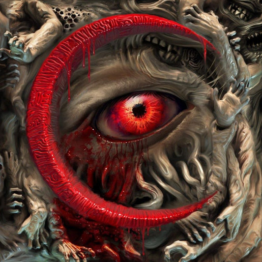 Oceano – Living Chaos: Transparent Red + Black Ice Cloudy Vinyl
