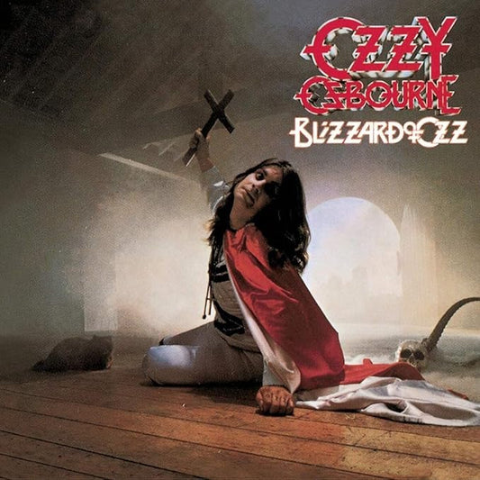 Ozzy Osbourne - Blizzard Of Ozz - 40th Anniversary Silver w/ Red Swirls Vinyl