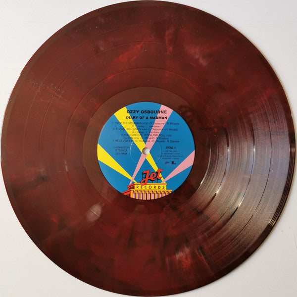 Ozzy Osbourne - Diary Of A Madman - Red & Black Swirl Vinyl