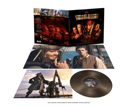 Pirates of the Caribbean: Curse of the Black Pearl - Soundtrack - Black Ice Vinyl