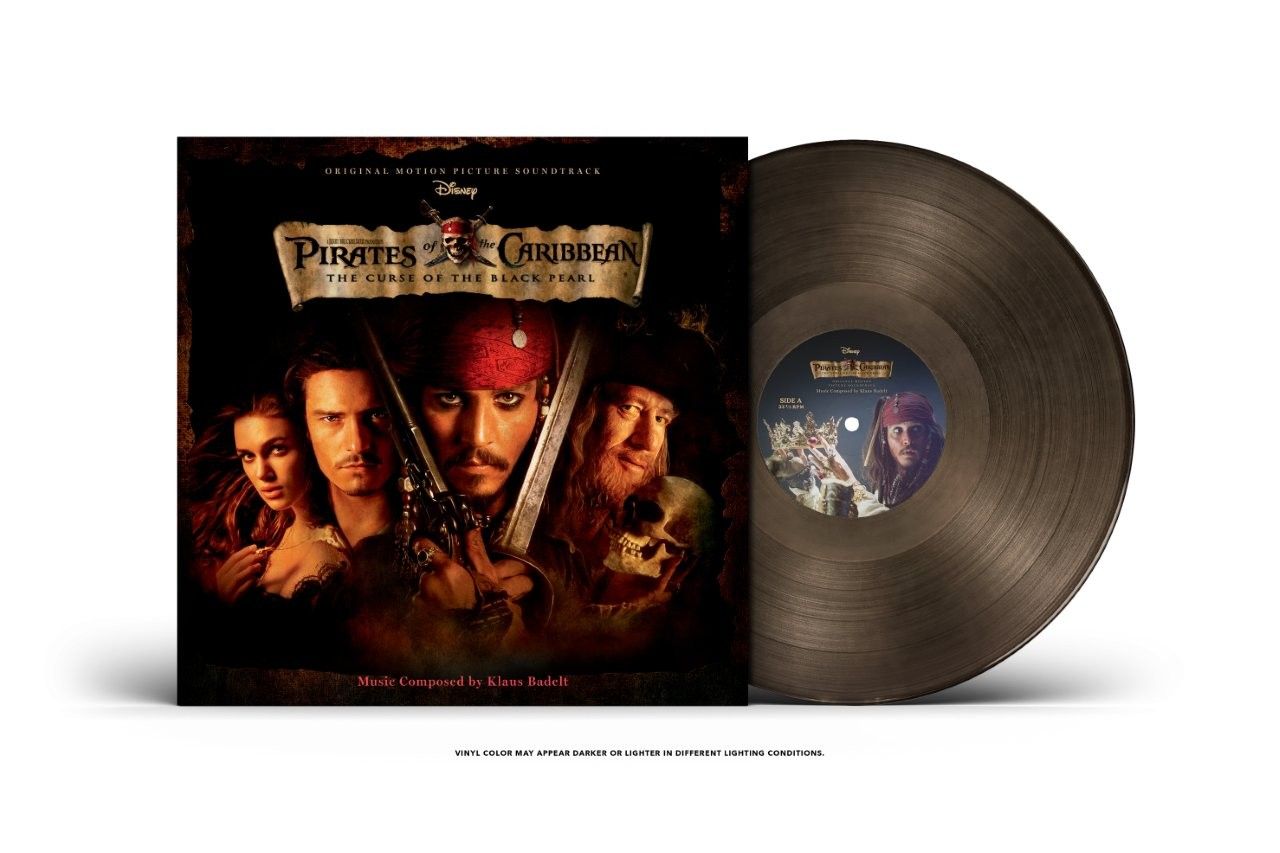 Pirates of the Caribbean: Curse of the Black Pearl - Soundtrack - Black Ice Vinyl