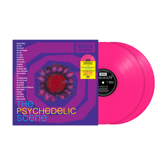 THE PSYCHEDELIC SCENE – Various Artists - 2LP Pink Vinyl