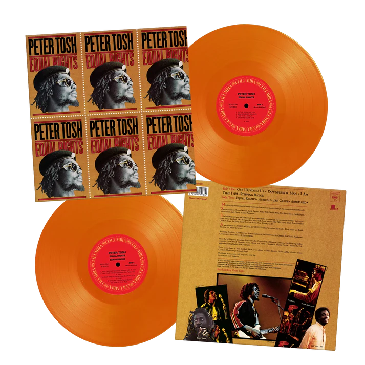 Peter Tosh - Equal Rights (Expanded Reissue) - 2LP - Deluxe, Numbered 180g Orange Vinyl