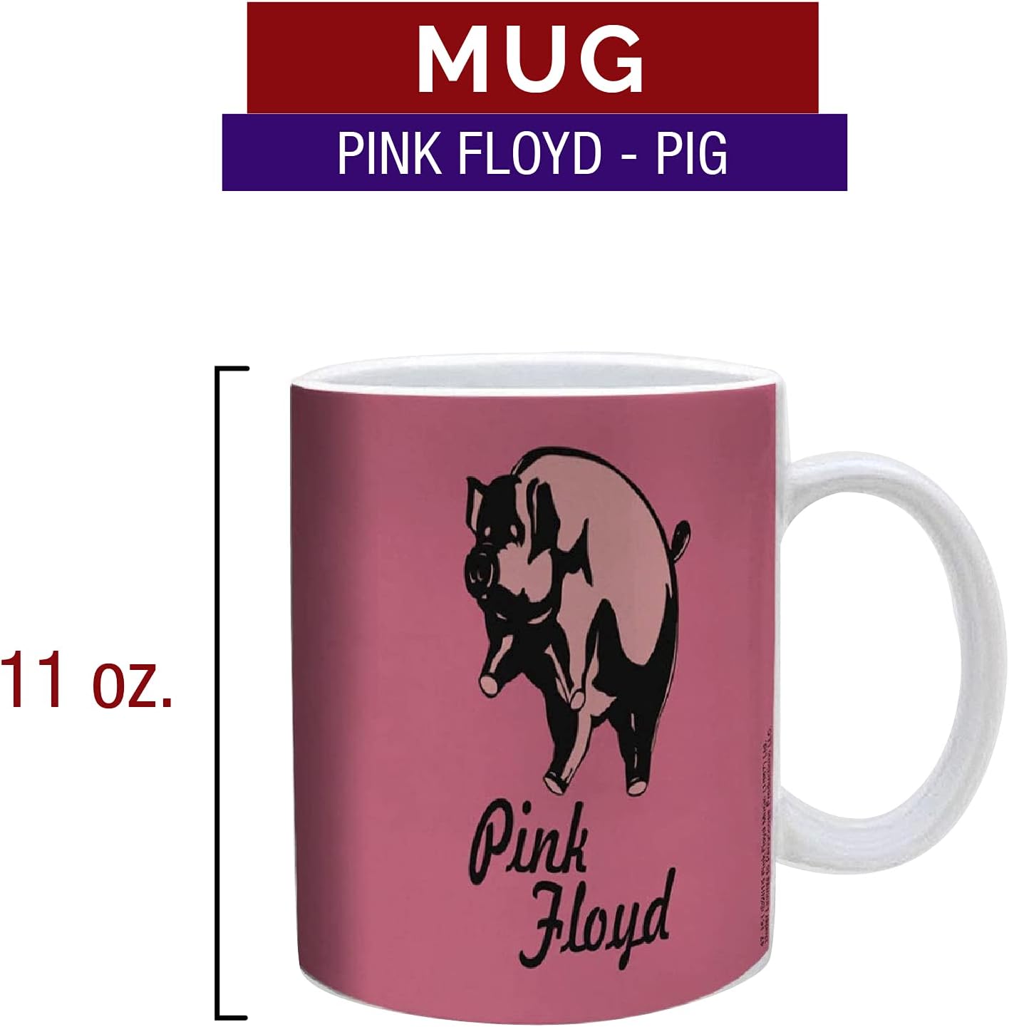 Pink Floyd - Flying Pig Ceramic Mug - Classic Boxed