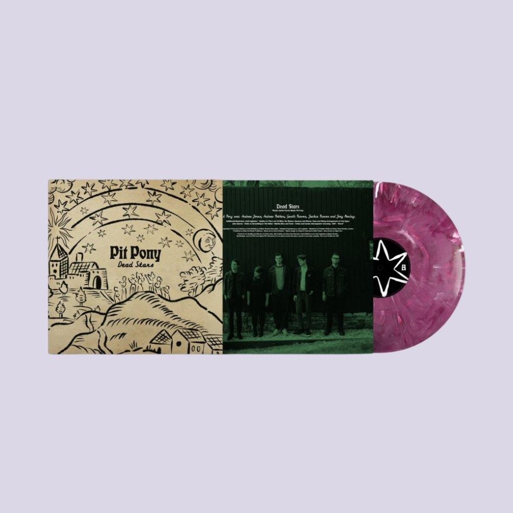 Pit Pony - Dead Stars [The Jester Edition - Purple & White Splatter LP] Vinyl