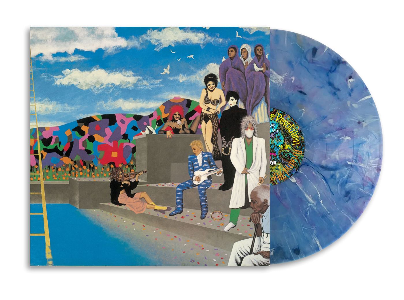 Prince And The Revolution - Around The World In A Day - 1LP Blue Marble Vinyl