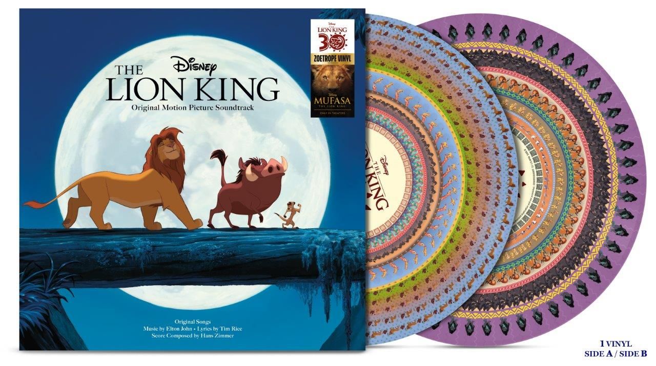 THE LION KING ZOETROPE VINYL (30TH ANNIVERSARY EDITION)