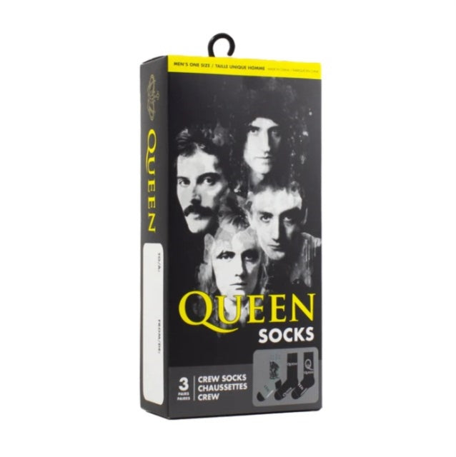 Queen - Perri's - Pink Floyd - Crew Socks (Assorted Styles 3 Pack Gift Box)