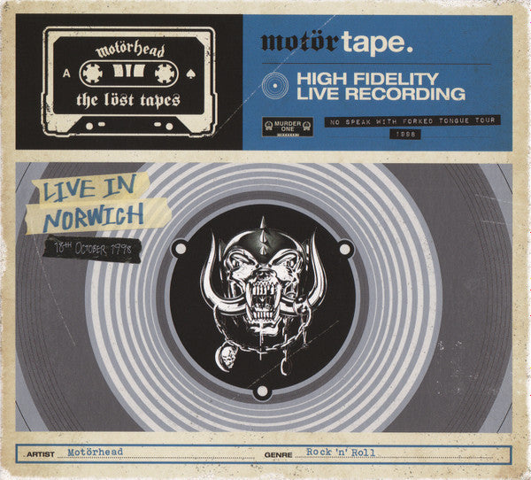 Motorhead - The Lost Tapes (The Collection, Vol. 1-5) CD Box Set