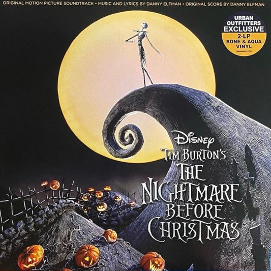 Danny Elfman ‎– Tim Burton's The Nightmare Before Christmas - Bone & Aqua Vinyl