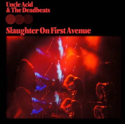 Uncle Acid & The Deadbeats - Slaughter On First Avenue : Orange with Black Splatter Vinyl