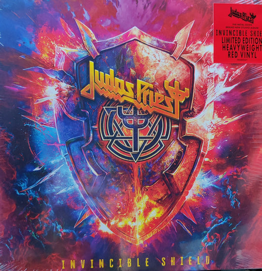 Judas Priest - Invincible Shield : Limited 2LP Red Vinyl