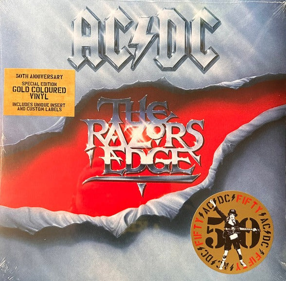 AC/DC - The Razors Edge : 50th Anniversary Edition Gold Vinyl
