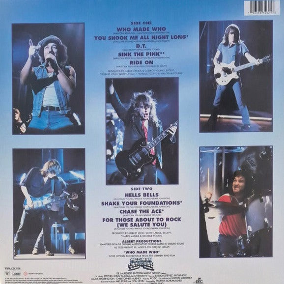 AC/DC - Who Made Who : 50th Anniversary Edition Gold Vinyl