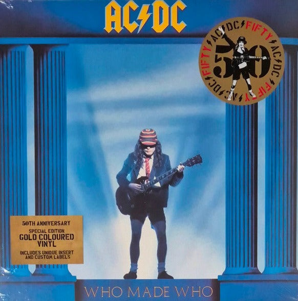 AC/DC - Who Made Who : 50th Anniversary Edition Gold Vinyl