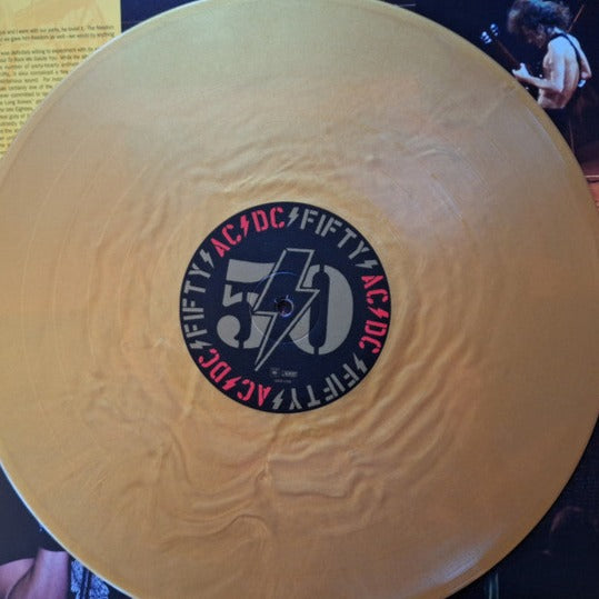 AC/DC - For Those About To Rock : 50th Anniversary Edition Gold Vinyl