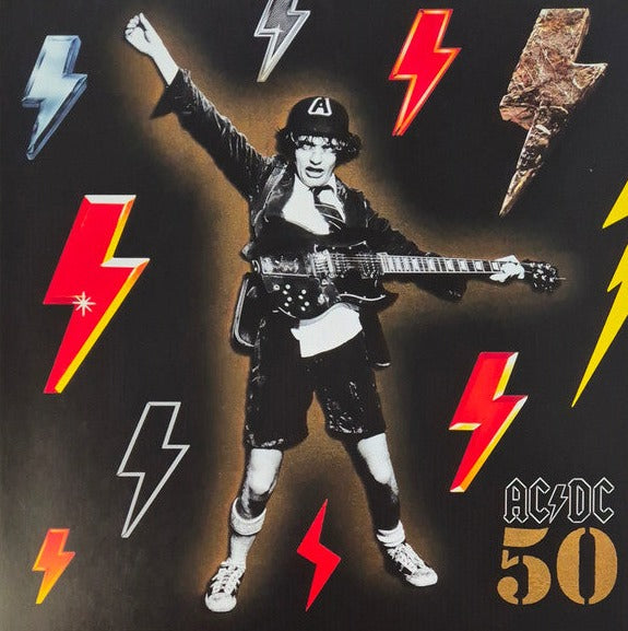 AC/DC - Back In Black : 50th Anniversary Edition Gold Vinyl