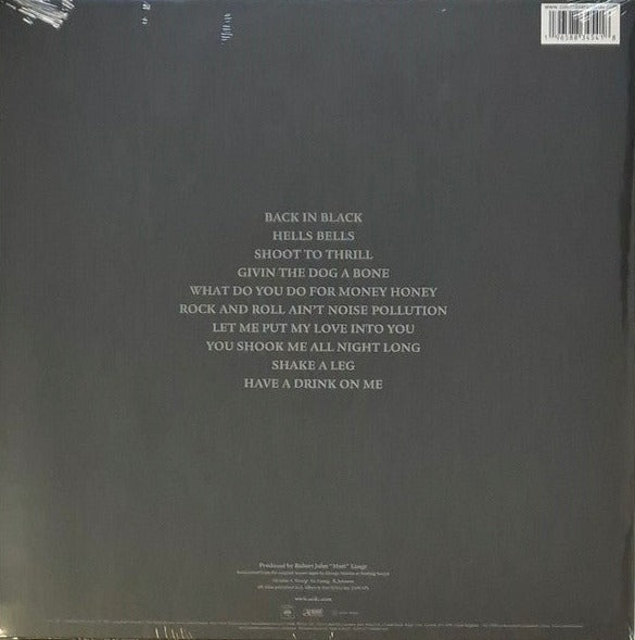 AC/DC - Back In Black : 50th Anniversary Edition Gold Vinyl