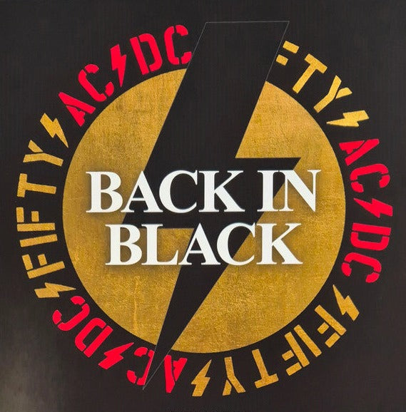 AC/DC - Back In Black : 50th Anniversary Edition Gold Vinyl