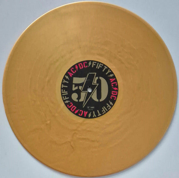 AC/DC - Back In Black : 50th Anniversary Edition Gold Vinyl