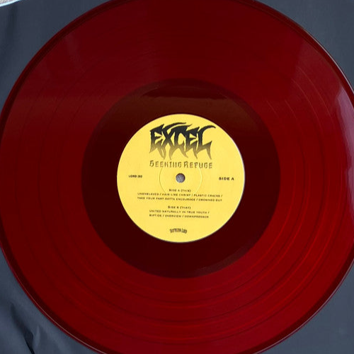 Excel - Seeking Refuge: Limited Edition Red Vinyl