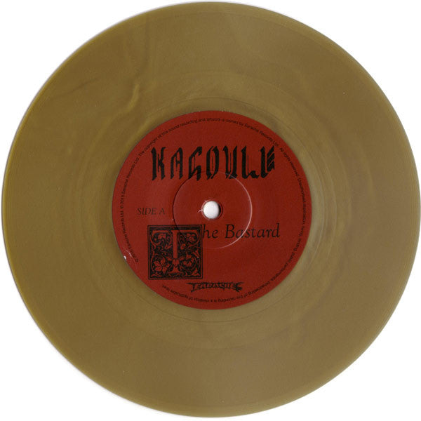 Kagoule - The Bastard - 'Dirty Gold' 7" Vinyl