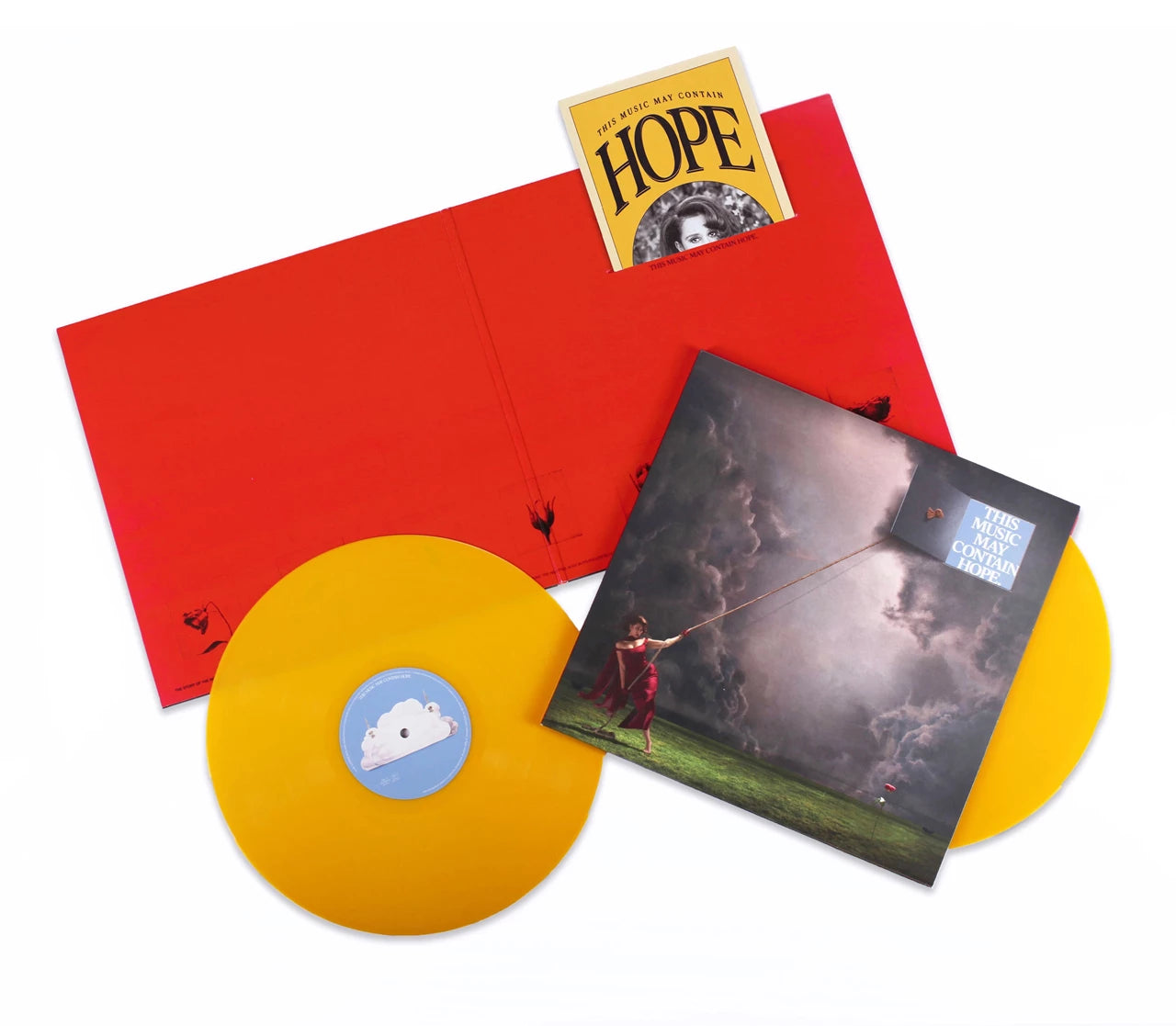 RAYE - THIS MUSIC MAY CONTAIN HOPE. - 2LP Yellow Vinyl