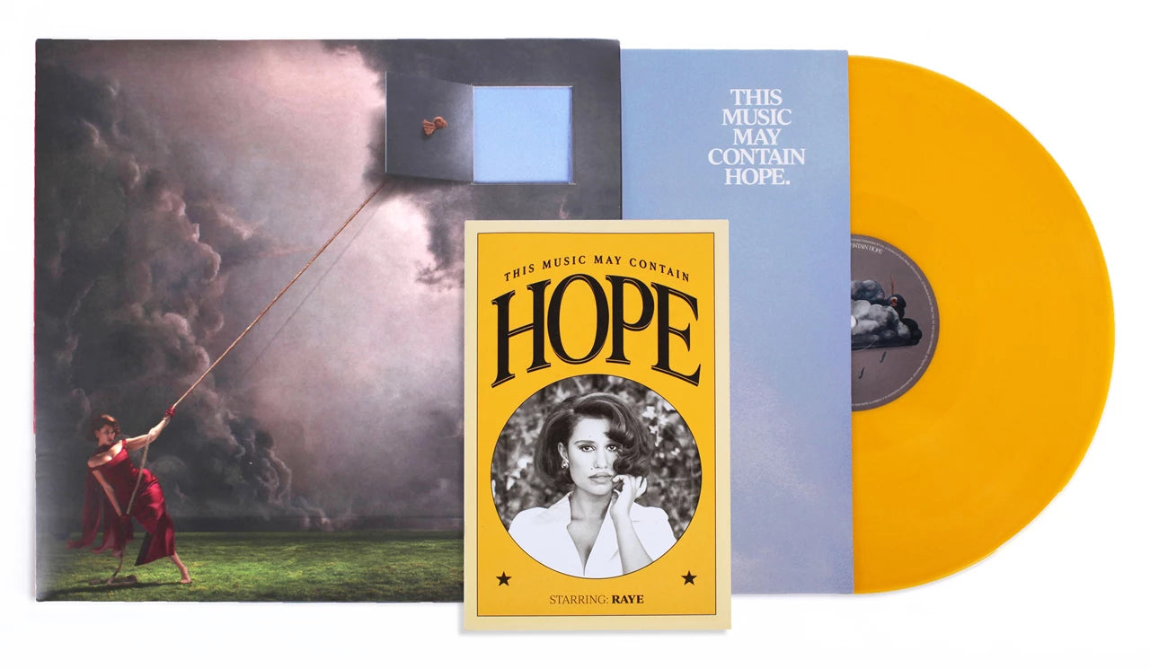 RAYE - THIS MUSIC MAY CONTAIN HOPE. - 2LP Yellow Vinyl