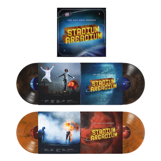 Red Hot Chili Peppers - Stadium Arcadium (20th Anniversary Edition) 4LP Brown Smoke & Orange Smoke Vinyl