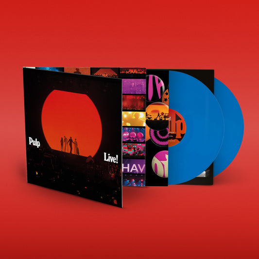 Pulp - Live! - 2LP Blue Vinyl [Indies Exclusive]