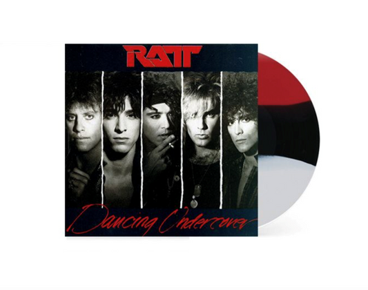 Ratt - Dancing Undercover - Limited Red, Black, White Stripe Vinyl