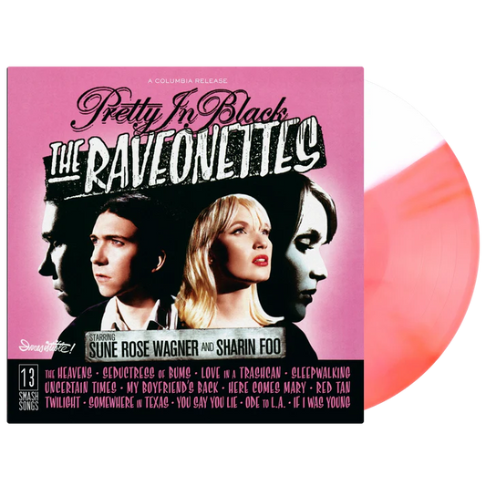 The Raveonettes - Pretty In Black - Limited, Numbered, White & Pink 140g Audiophile Vinyl