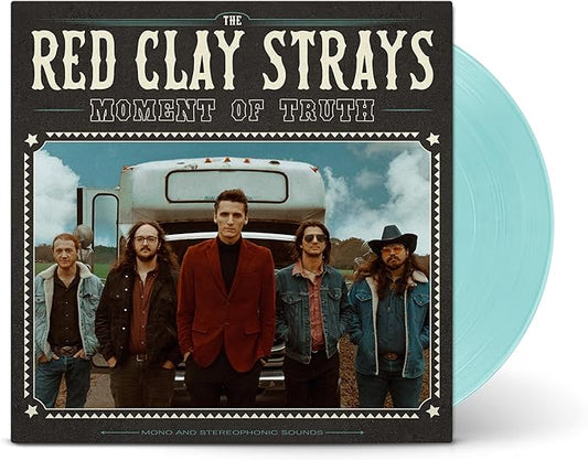 Red Clay Strays - Moment Of Truth - Translucent Sea-glass Blue Vinyl
