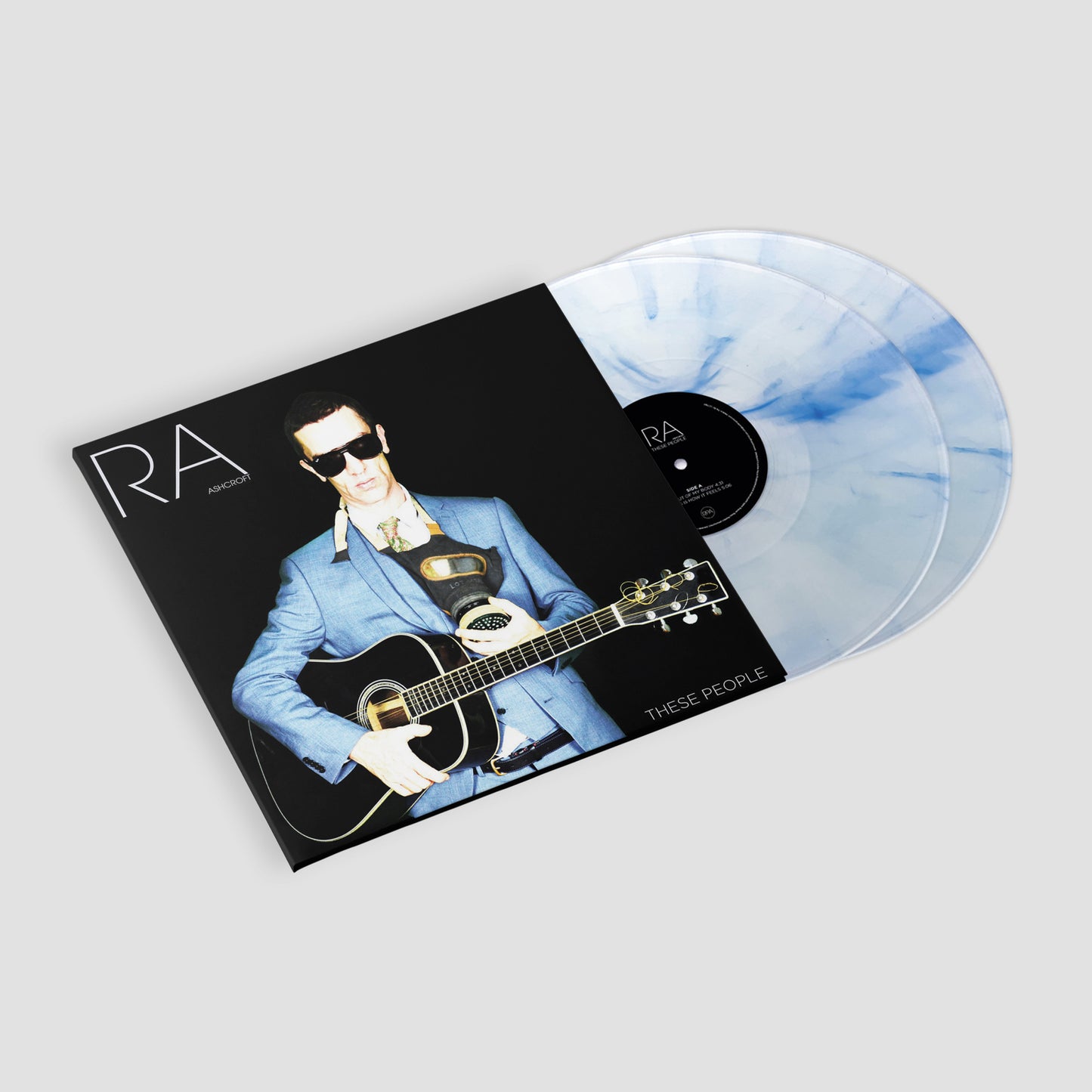 Richard Ashcroft – These People - Limited 2LP Blue & Clear Marble Vinyl